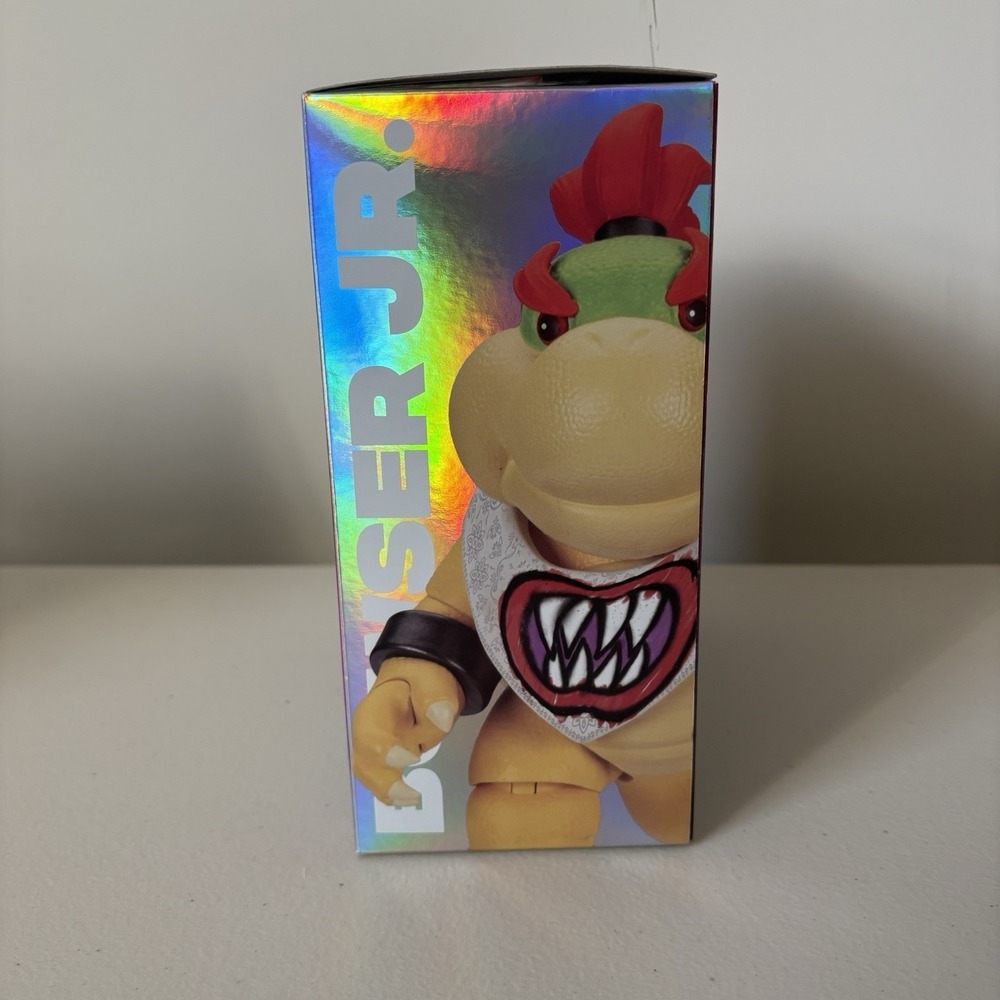 THE SUPER MARIO GALAXY MOVIE Bowser Jr. 5" Action Figure Jakks 2026 - Picture 3 of 4